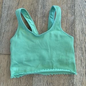 Spiritual Gangster Amor Seamless Crop - Mojito